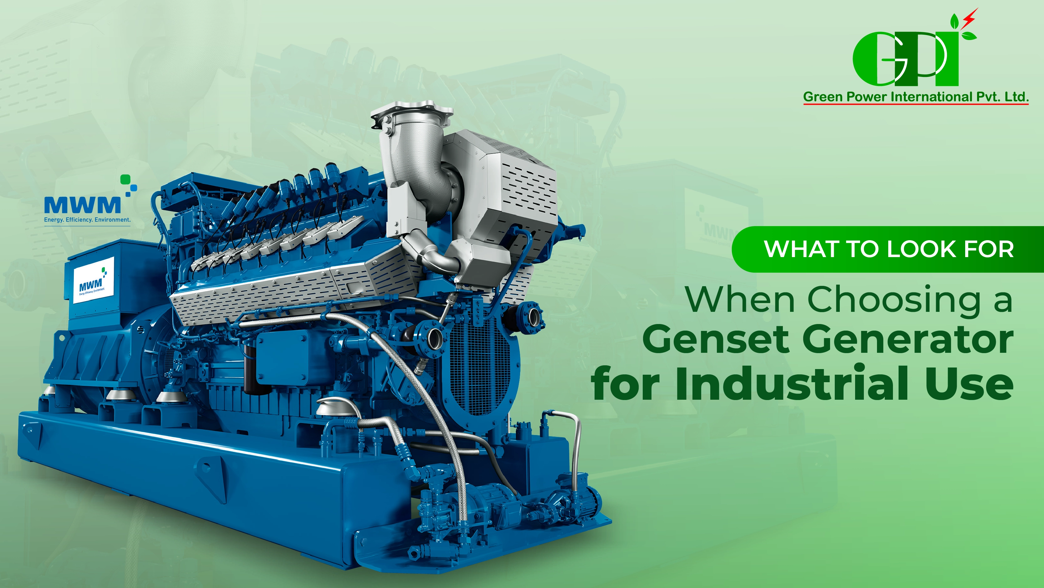 genset generator in india